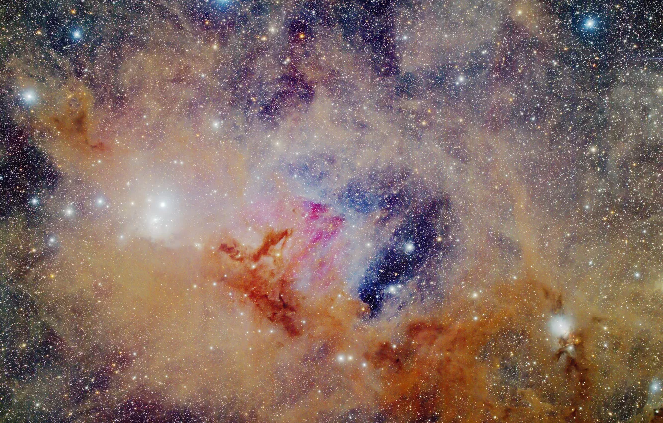 Photo wallpaper space, nebula, NGC1333, IC348
