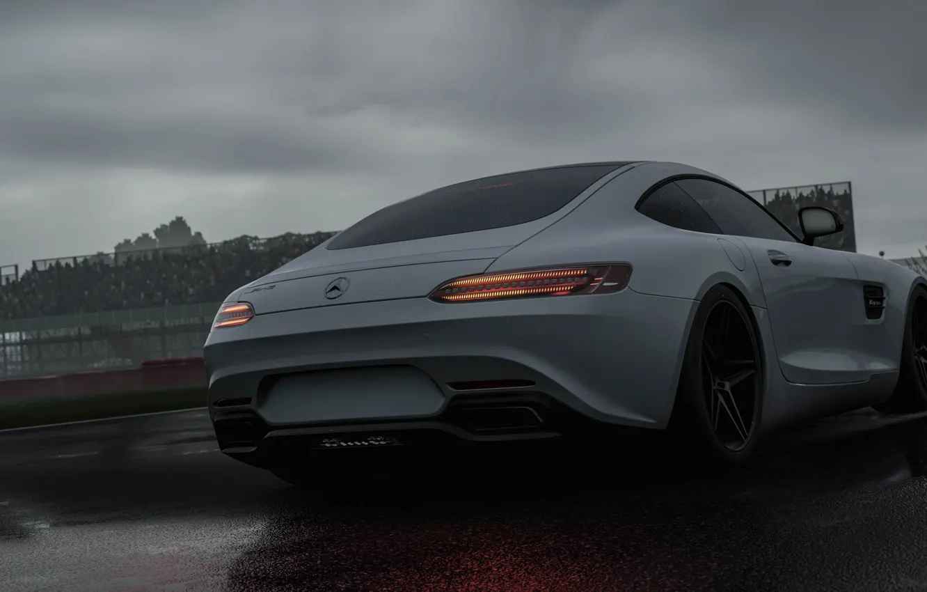 Photo wallpaper race, Mercedes-Benz, Turn 10 Studios, Force 7