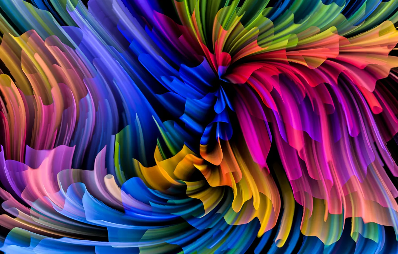 Photo wallpaper colors, colorful, abstract, rainbow, background, splash, painting