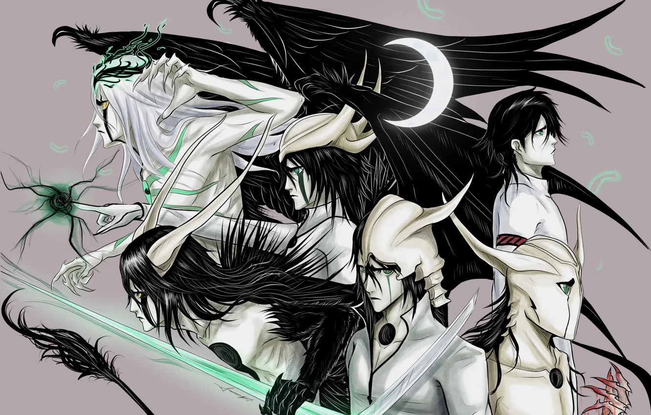 Photo wallpaper Bleach, Bleach, arancar, Ulquiorra Schiffer