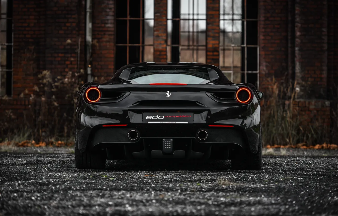 Photo wallpaper Ferrari, supercar, Ferrari, GTB, 488