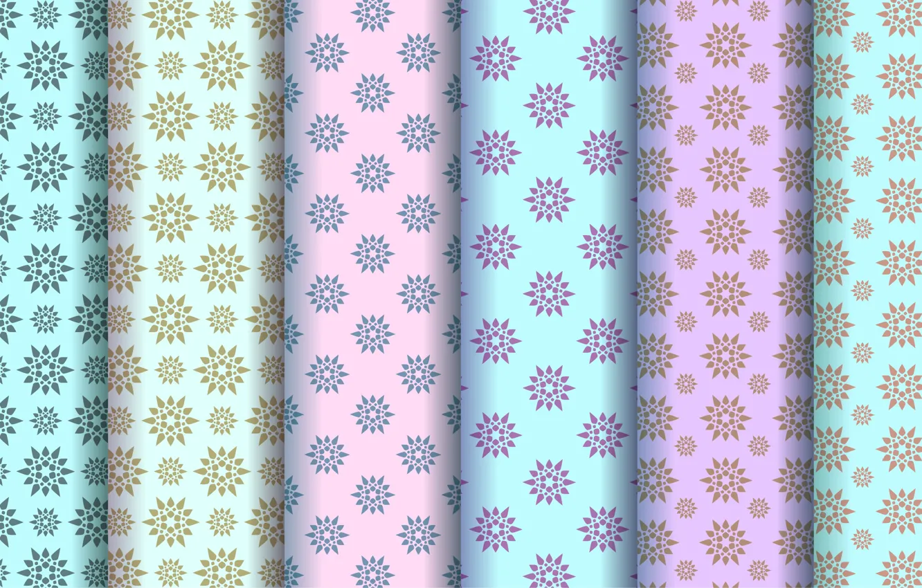 Photo wallpaper pattern, texture, floral
