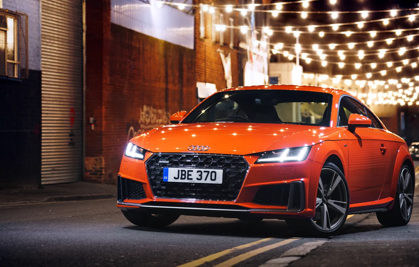Photo wallpaper Audi, Coupe, quattro, 2018, S-Line, TFSI, Audi TT