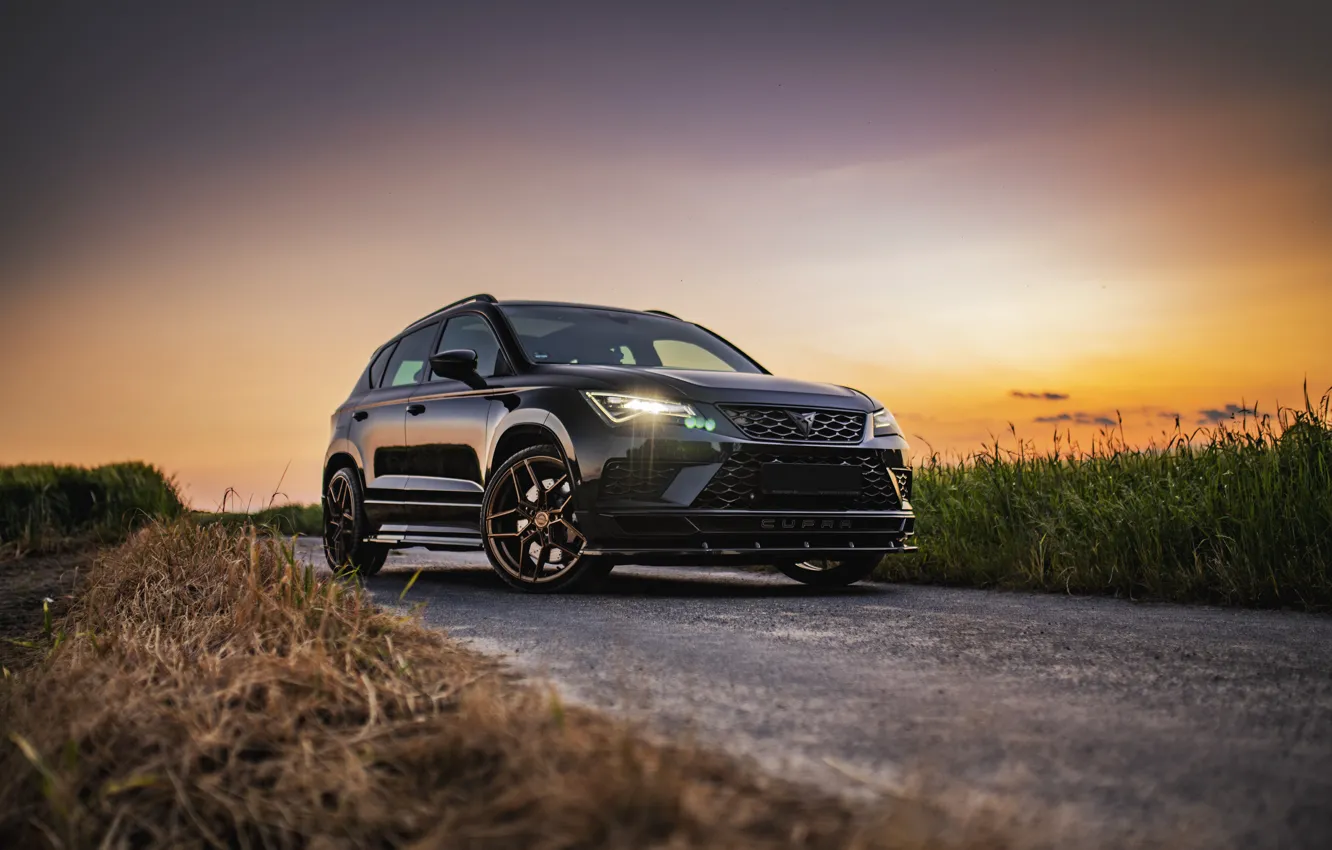 Photo wallpaper Sunset, Cupra, Ateca