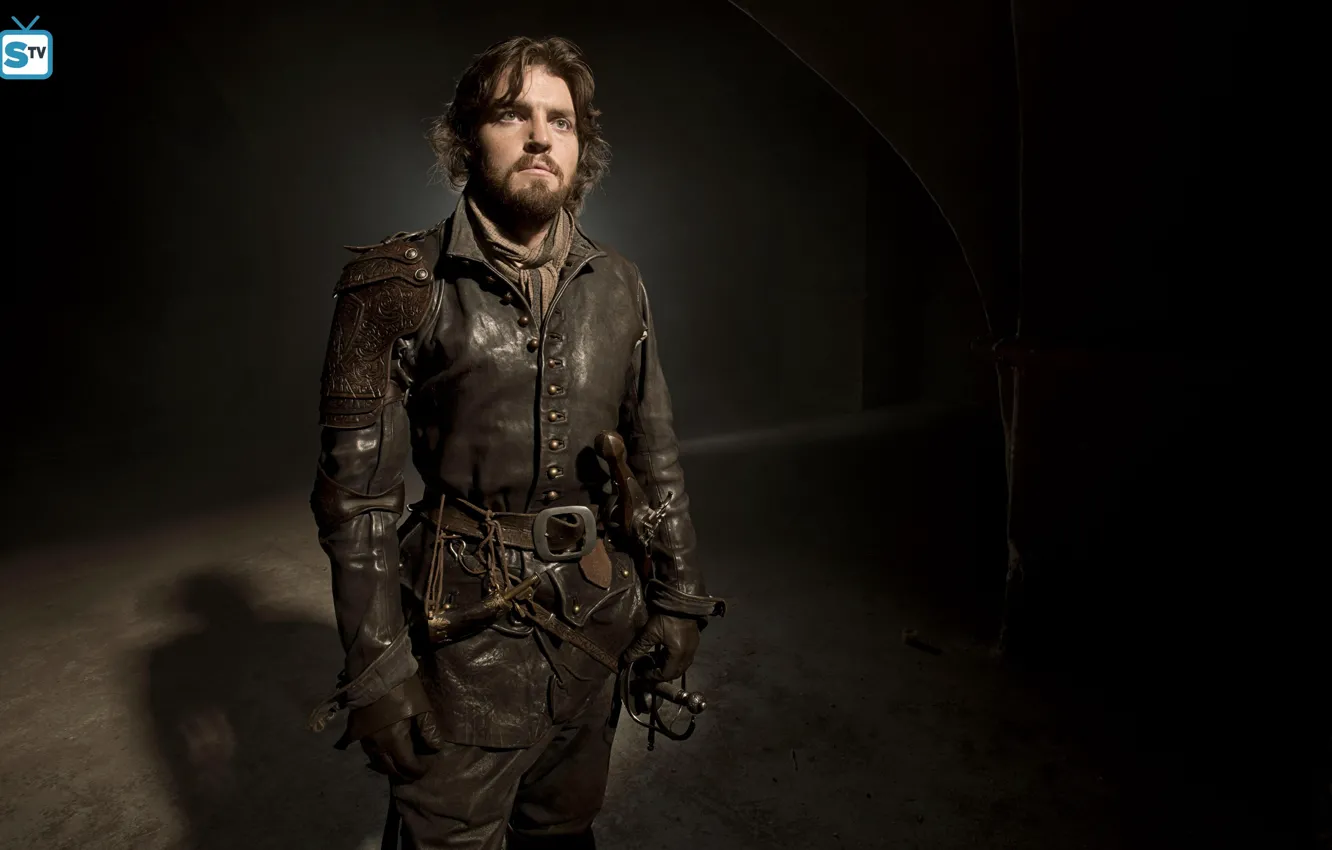 Photo wallpaper The series, men, Athos, The Musketeers, The Musketeers, Tom Burke