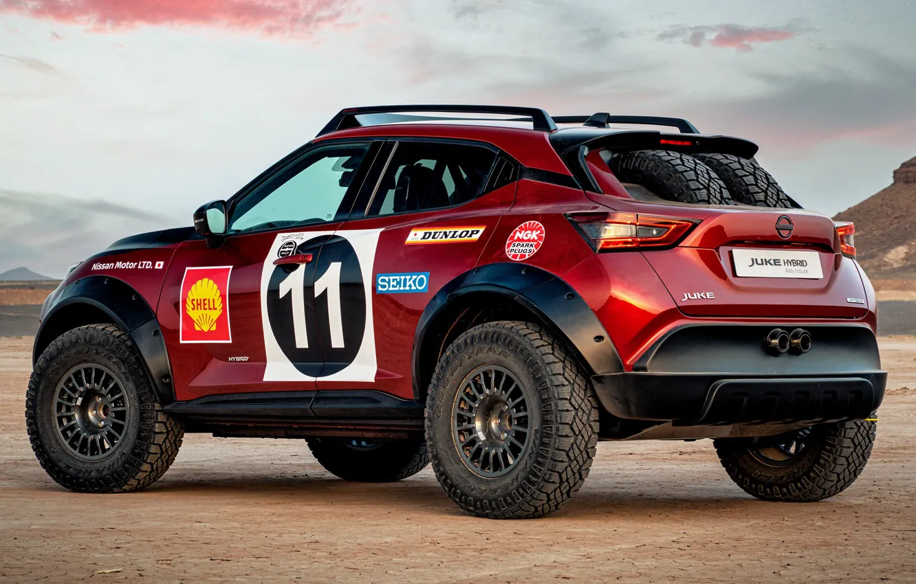 Photo wallpaper Concept, Nissan, Juke, Rally Tribute