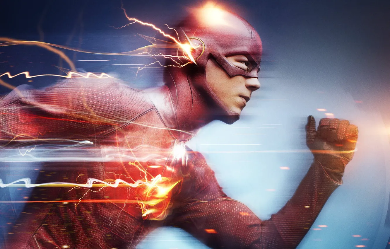 Photo wallpaper Flash, tv series, The Flash, Grant Gustin, Grant Gastin, Barry Allen