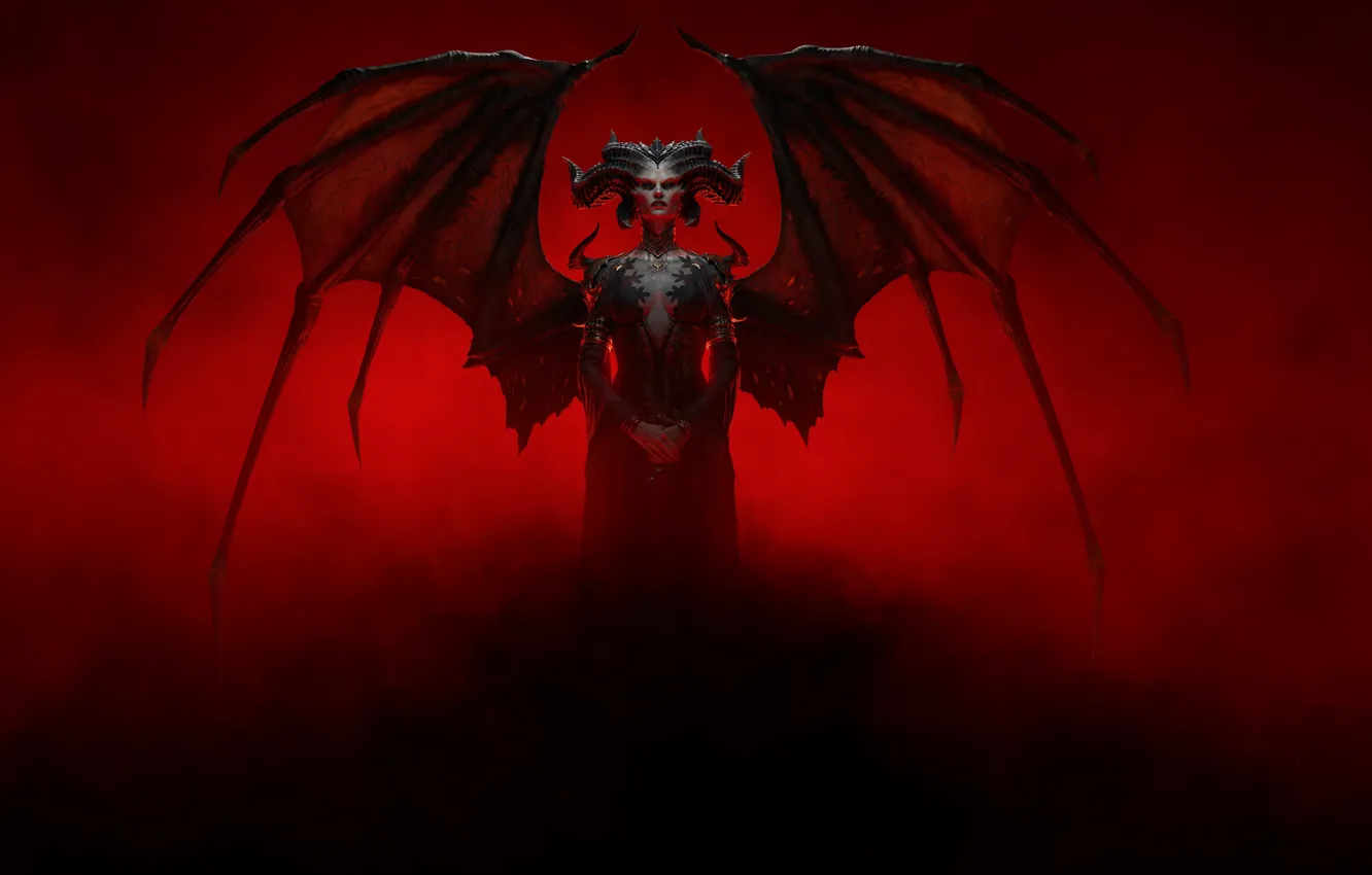 Photo wallpaper the game, game, demoness, Blizzard Entertainment, Lilith, 2023, Diablo 4, Diablo IV
