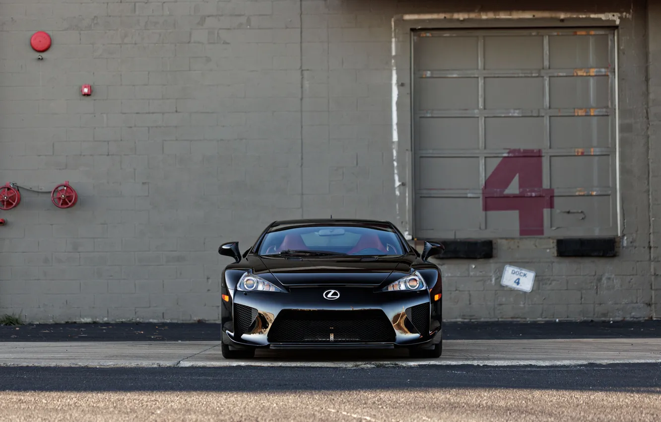 Photo wallpaper Lexus, front, LFA, Lexus LFA