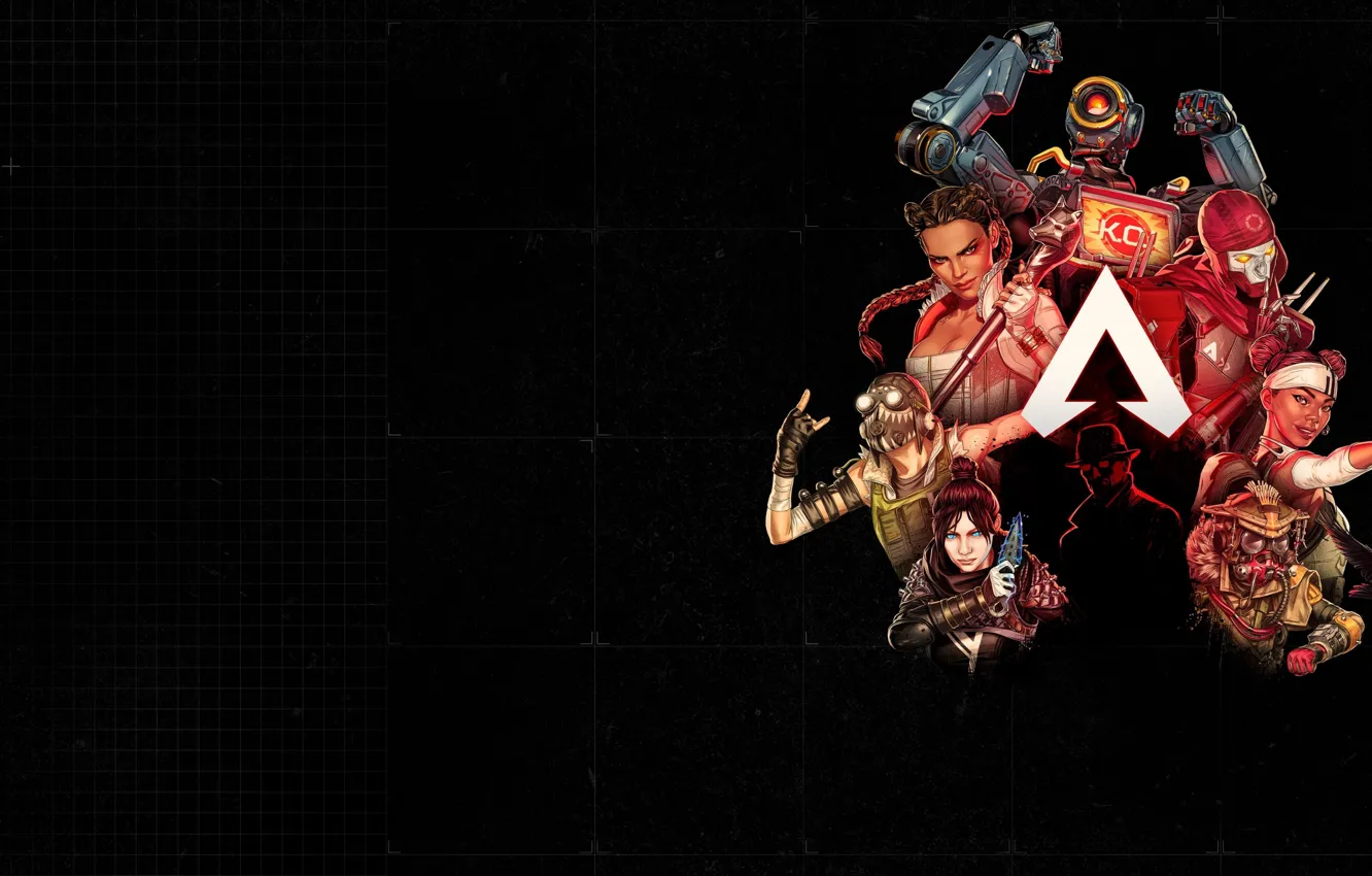 Photo wallpaper Game Art, Revenant, Loba, Octane, Apex Legends, Lifeline