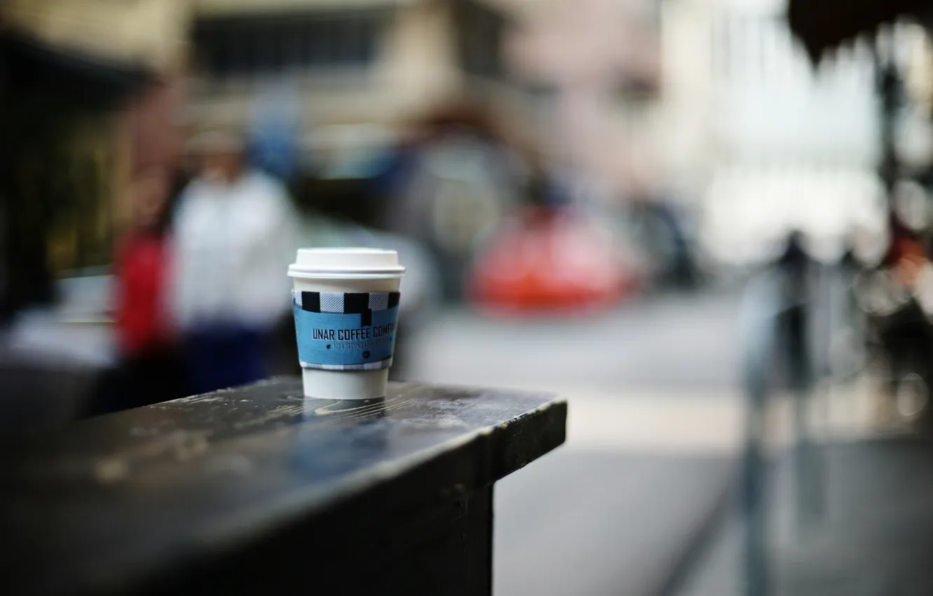 Photo wallpaper Coffee, Morning, Mug, Latte