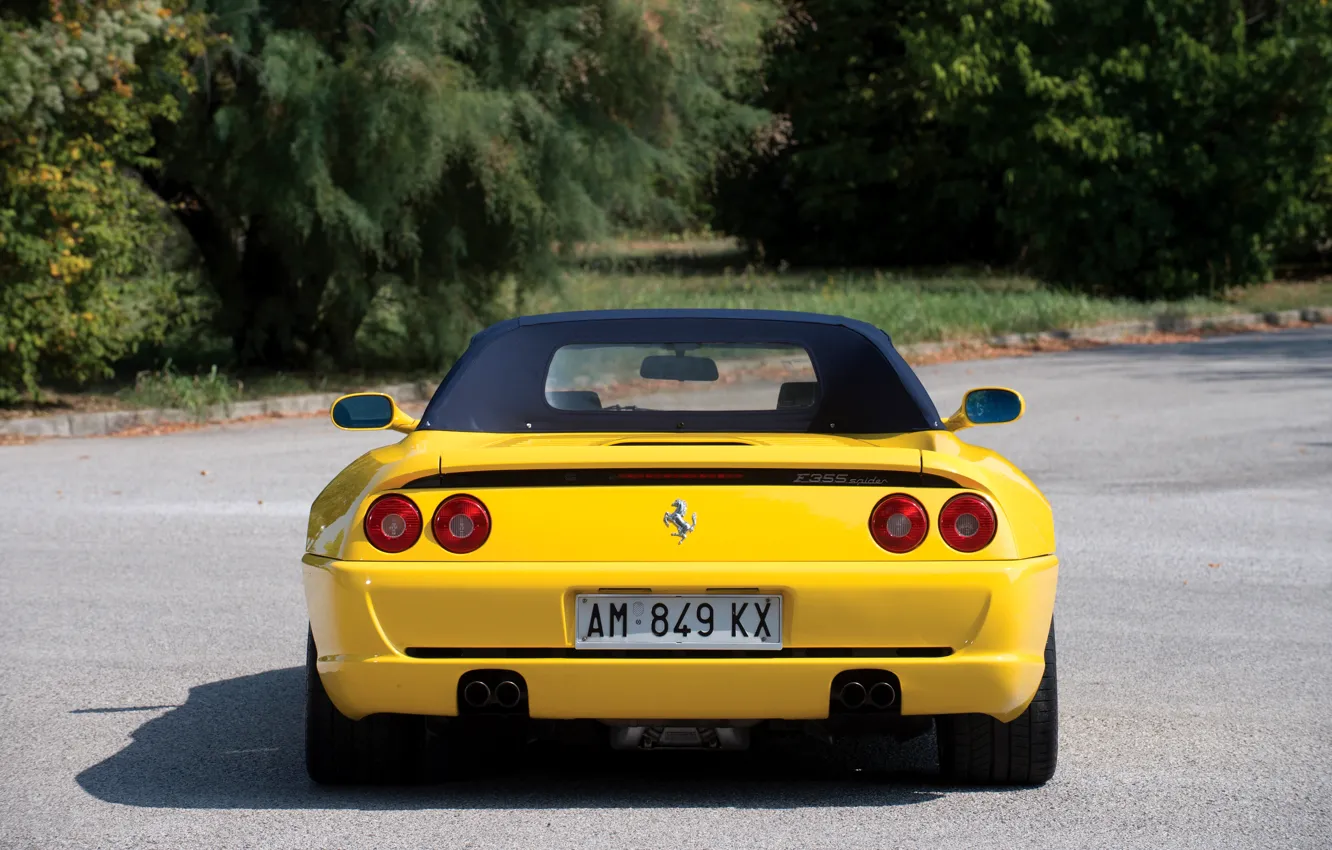 Photo wallpaper Ferrari, F355, Ferrari F355 Spider