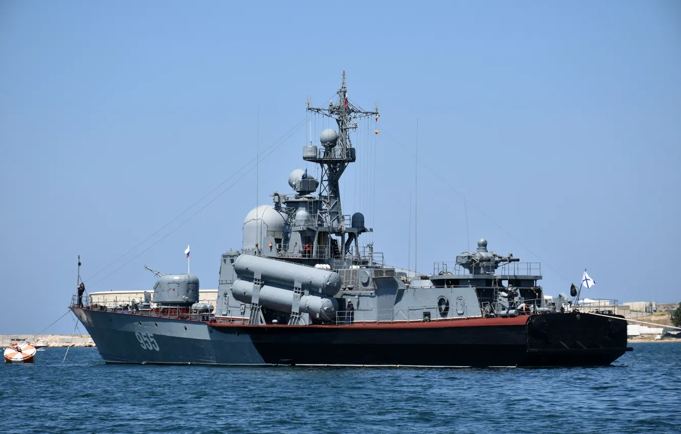 Photo wallpaper large, boat, rocket, P60