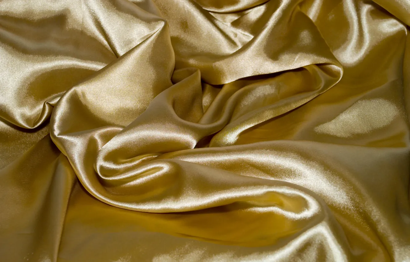 Photo wallpaper background, fabric, Golden, beige, silk fabric, Golden fabric