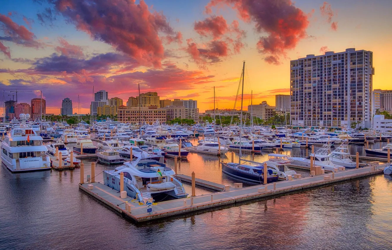 Photo wallpaper FL, USA, West Palm Beach