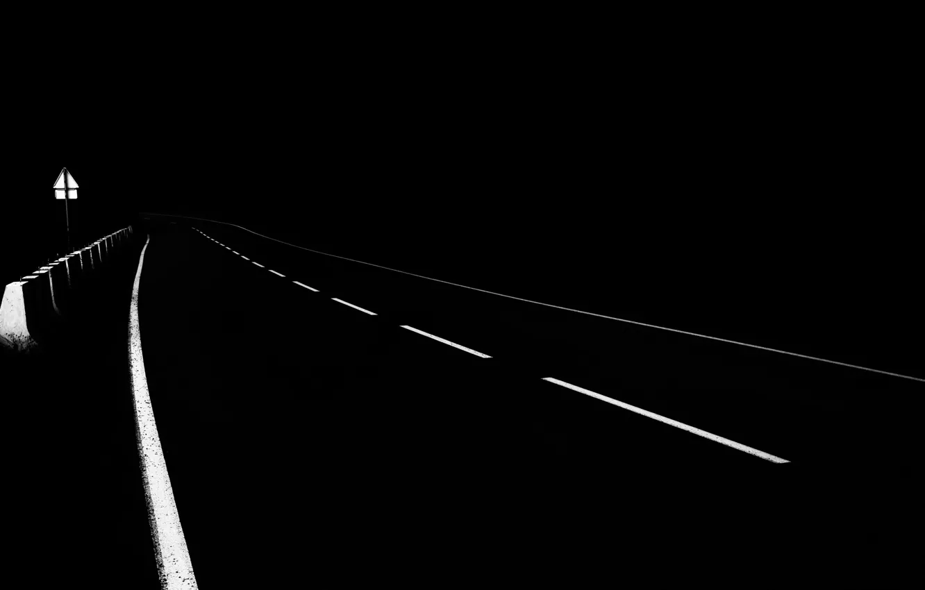 Photo wallpaper macro, strip, street