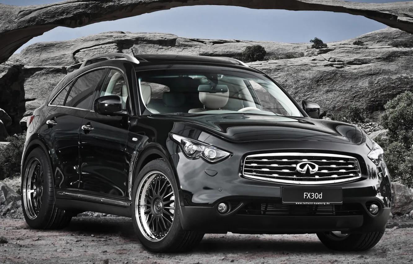 Photo wallpaper Infiniti, auto, tuning, SUV, Pictures, fx30d