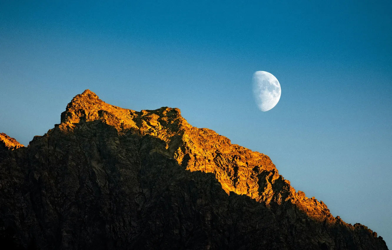 Photo wallpaper Italy, Valley, staffal, Aosta