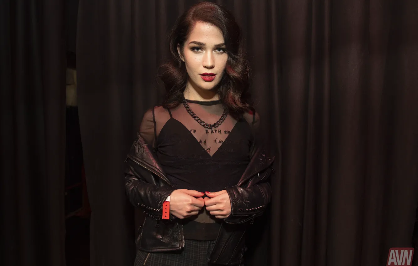 Photo wallpaper look, girl, model, brown hair, cute, Evelyn Claire, Evelyn Claire, Kellie Erin Paulsen-Nail