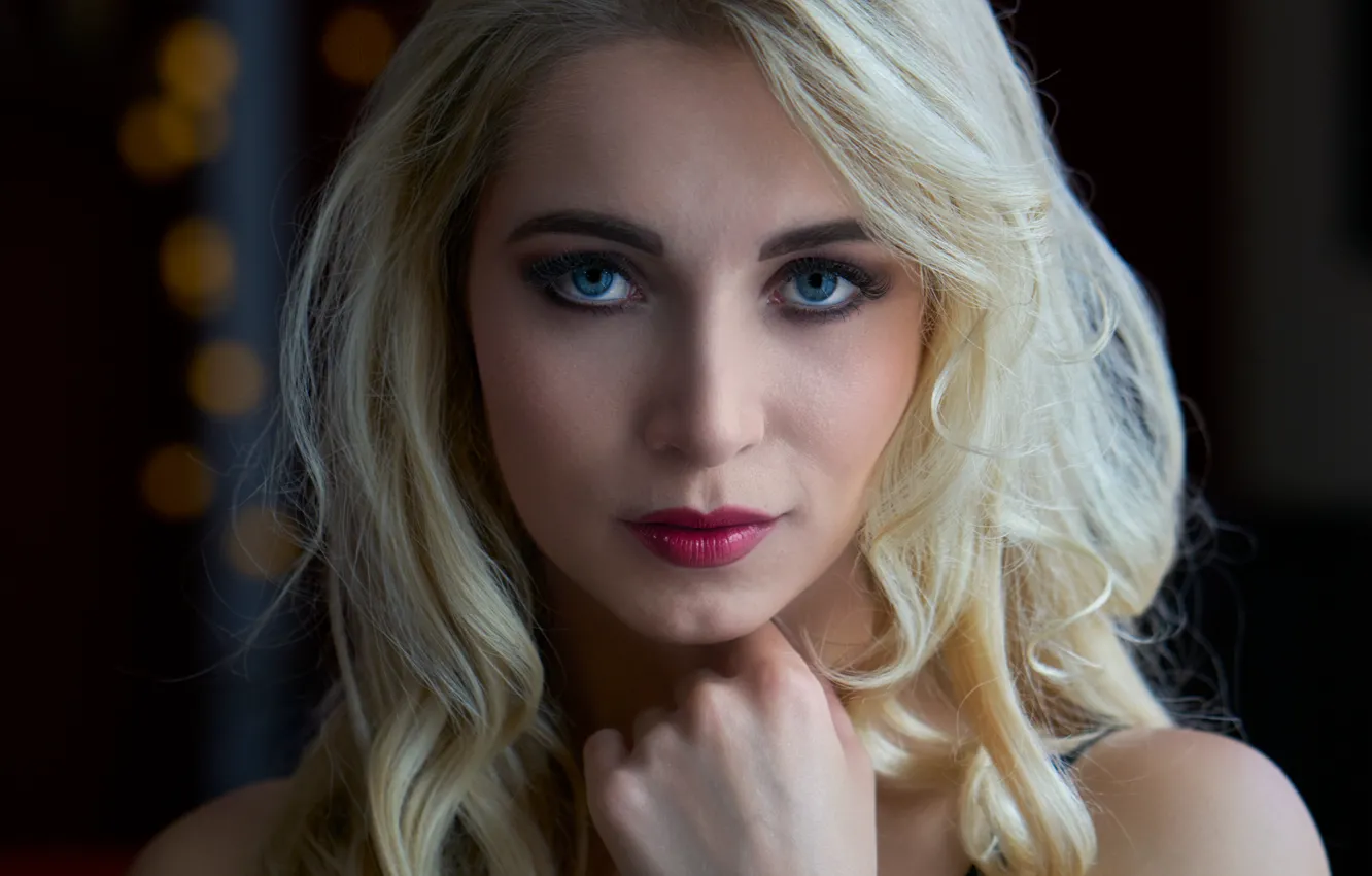 Photo wallpaper look, girl, Martin Fuhrmann