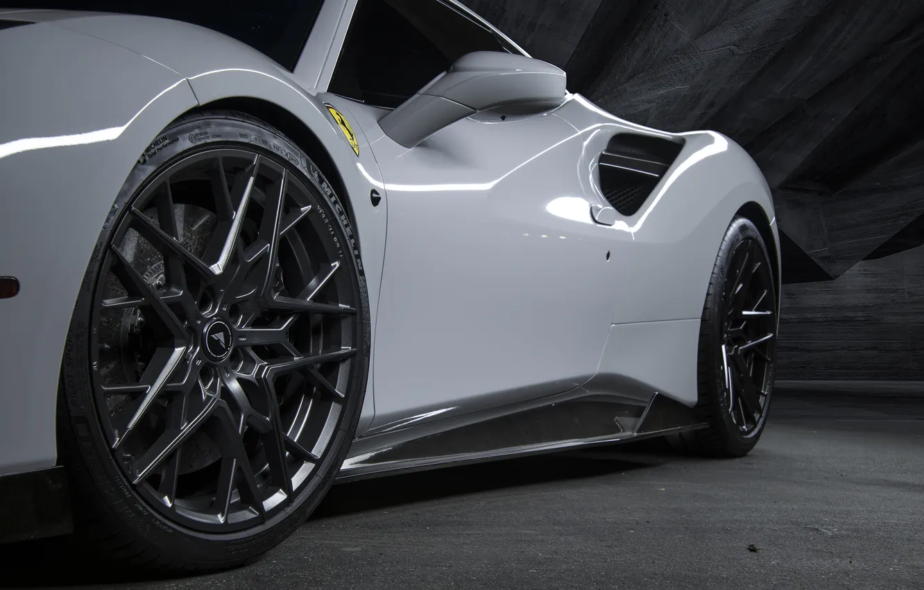 Photo wallpaper Ferrari, 488, Vorsteiner Ferrari 488 Diavolo Aero Program