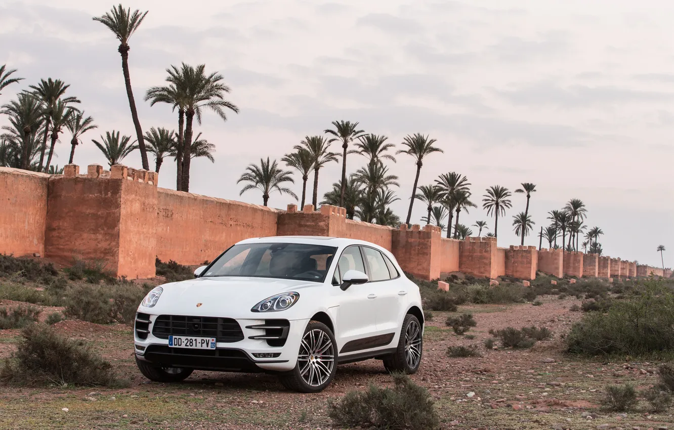 Photo wallpaper Porsche, Porsche, Macan, makan