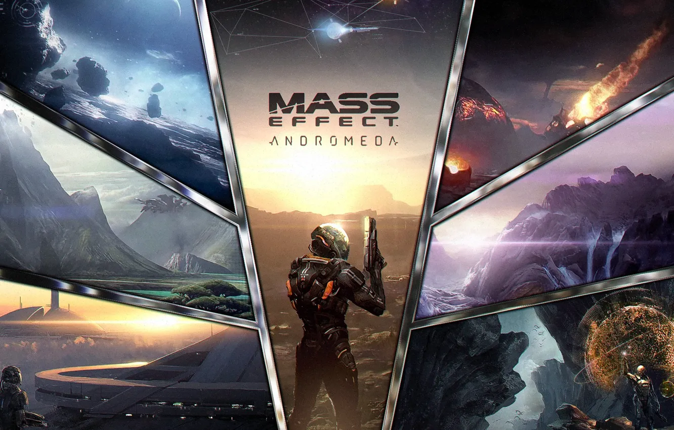 Photo wallpaper BioWare, Game, Electronic Arts, Mass Effect: Andromeda
