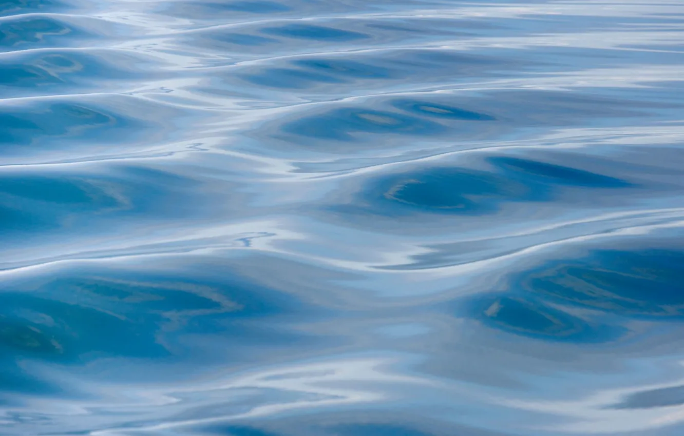 Photo wallpaper water, ruffle, the excitement