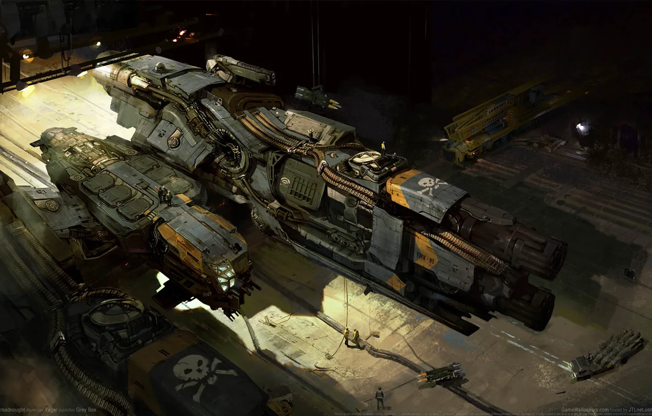 Photo wallpaper space, fiction, ship, pirate, Dreadnought, game wallpapers