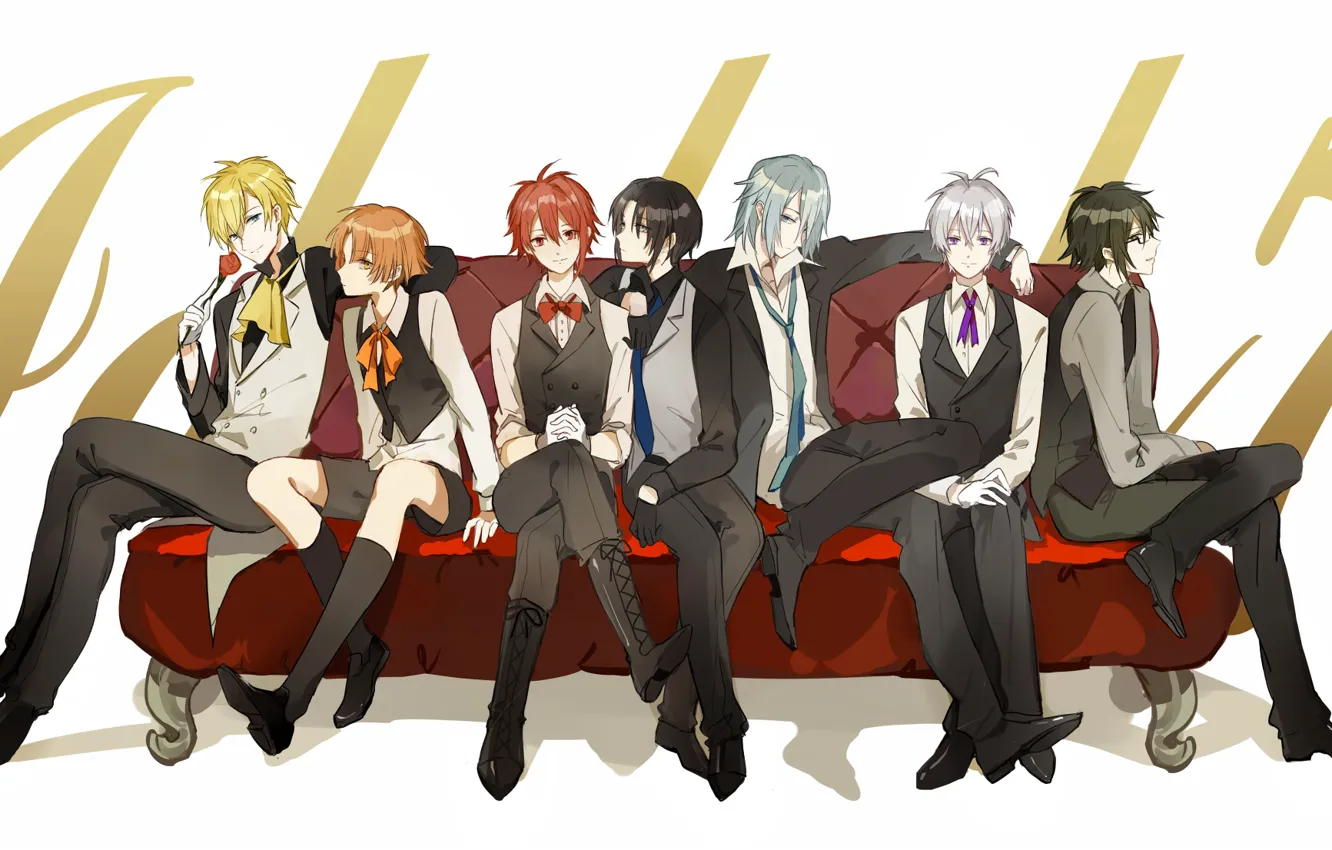 Photo wallpaper anime, art, guy, IDOLiSH7
