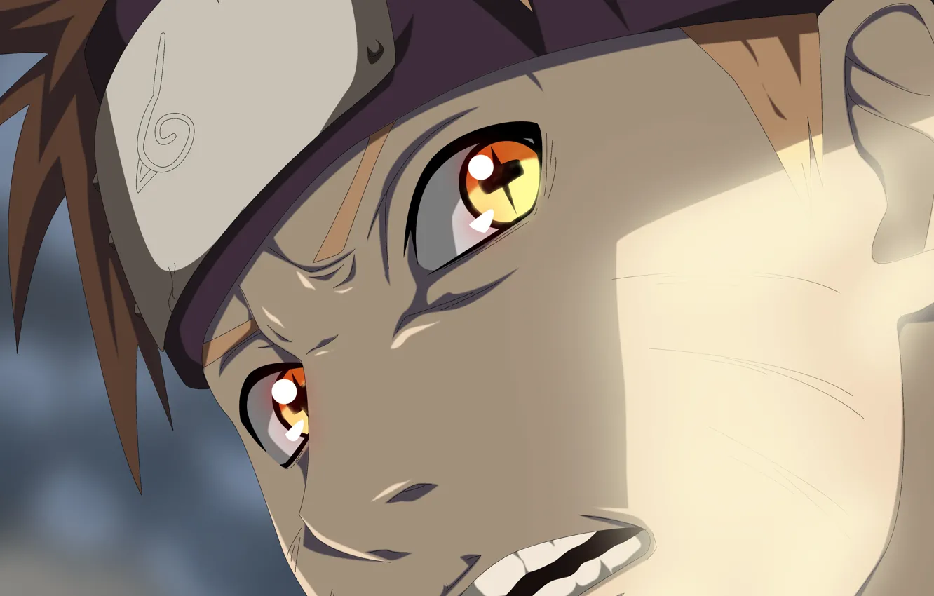 Photo wallpaper look, face, Naruto, Naruto, Uzumaki Naruto