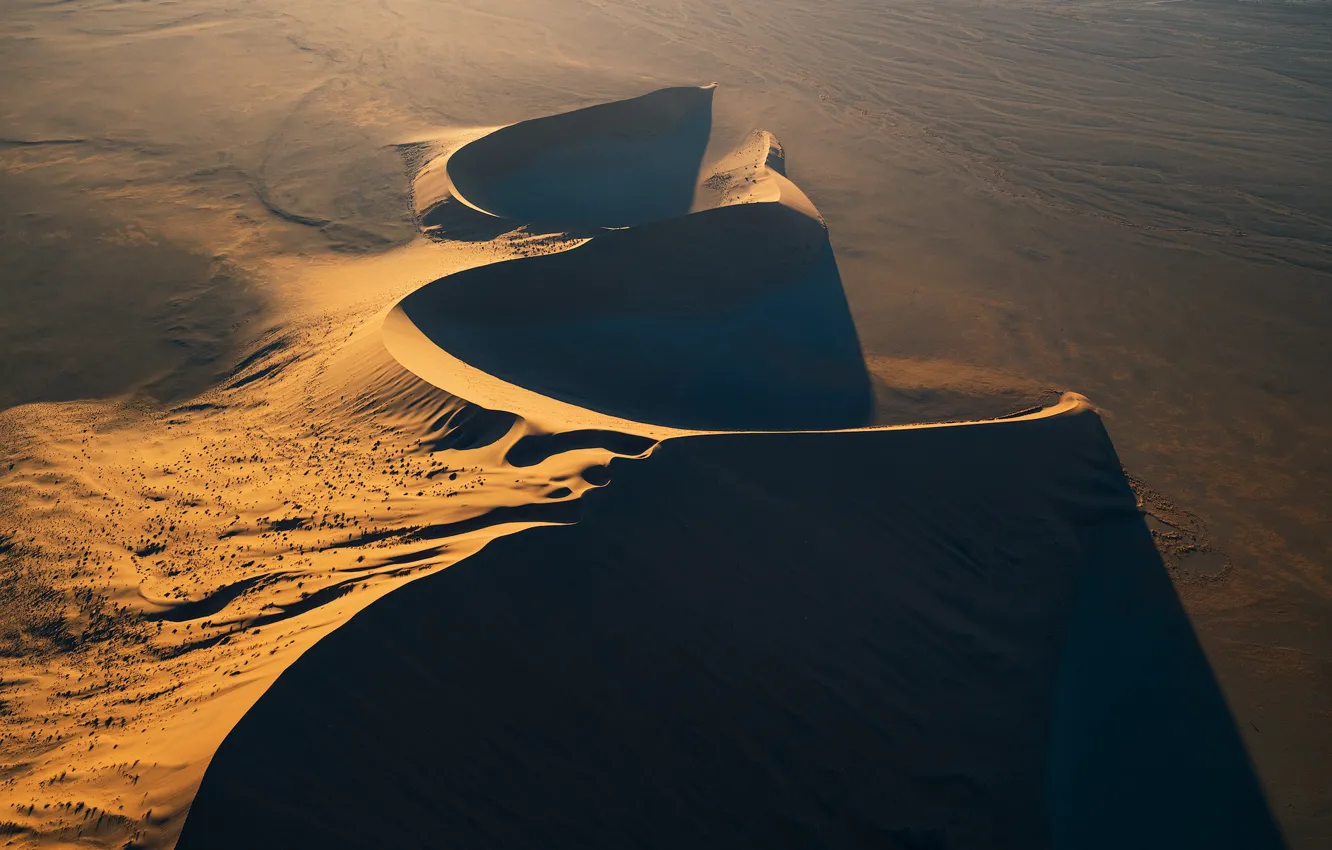 Photo wallpaper sand, desert, dunes, desert, Namibia, sand, Namibia, dune
