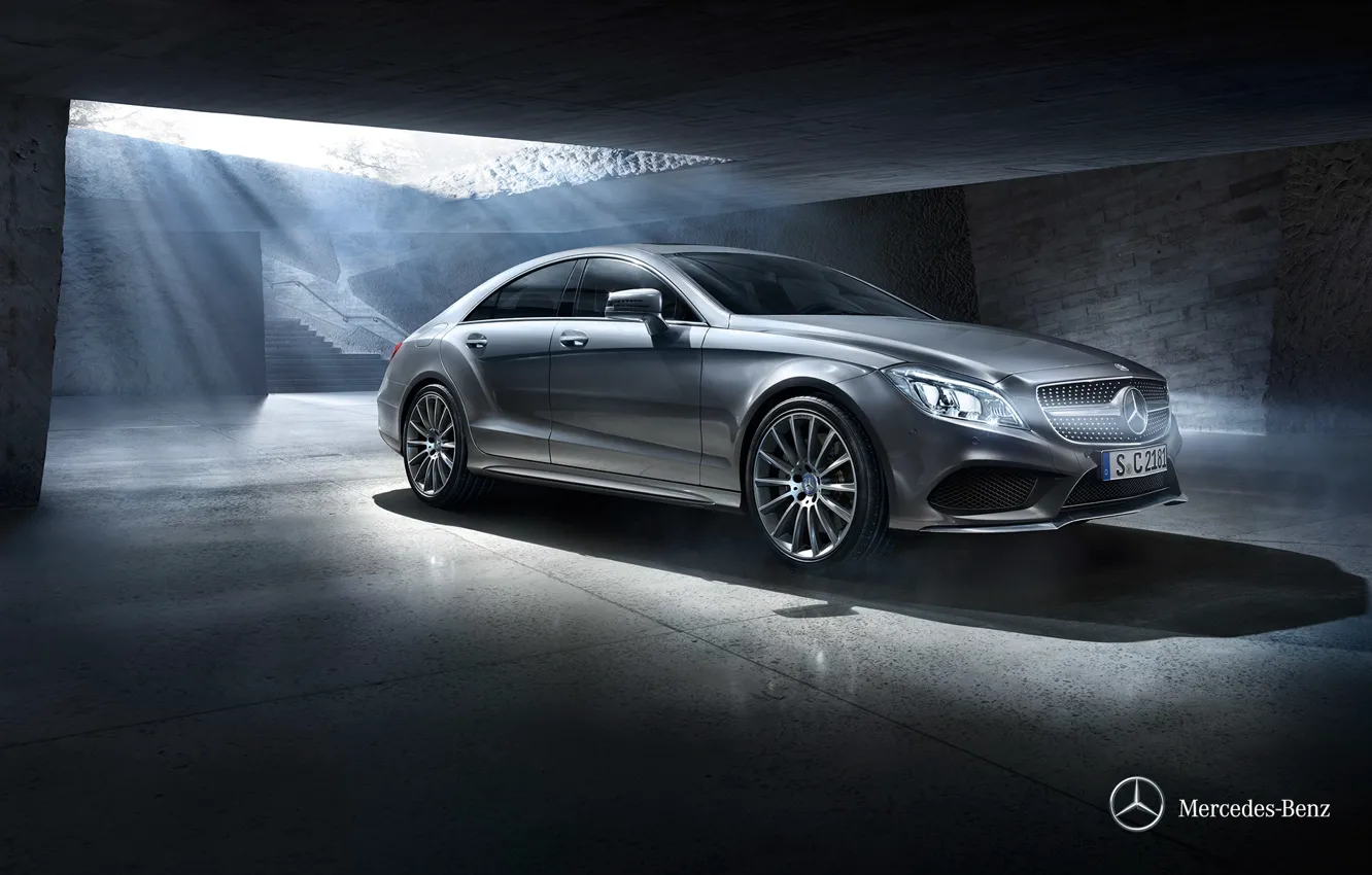 Photo wallpaper style, CLS, Mercedes
