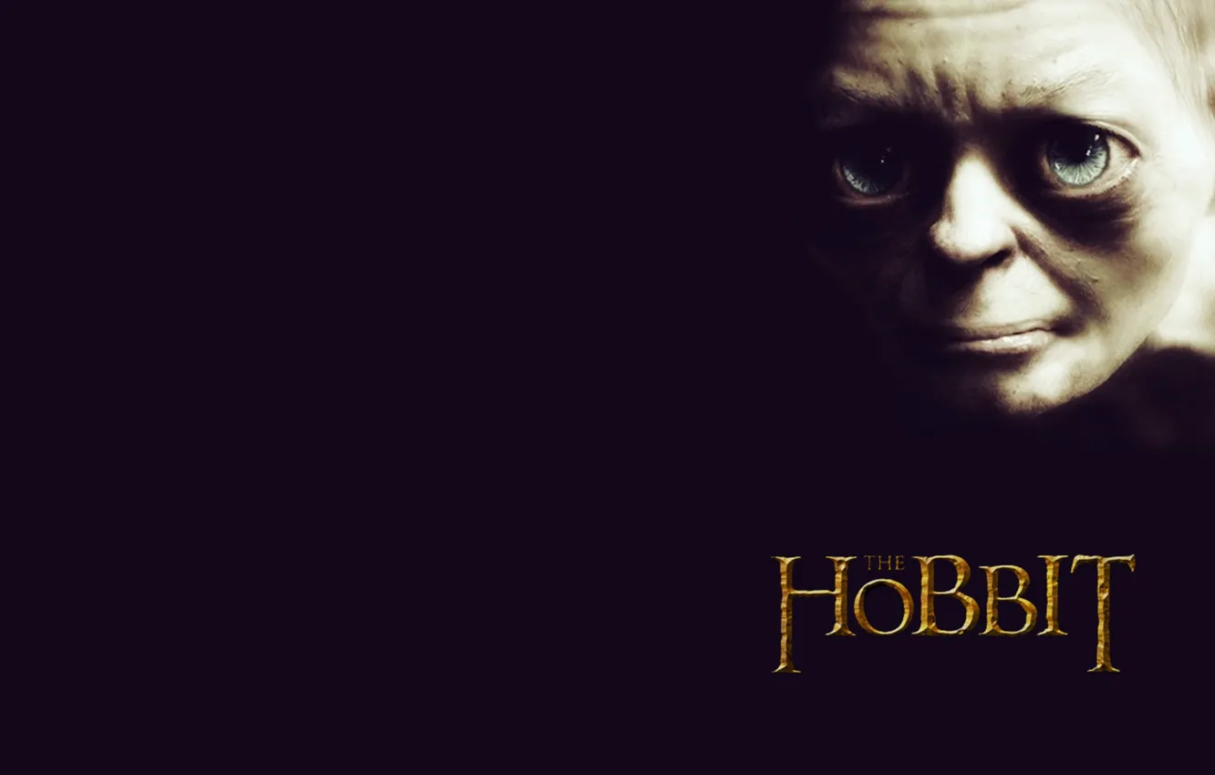 Photo wallpaper Gollum, The Hobbit, Smeagol
