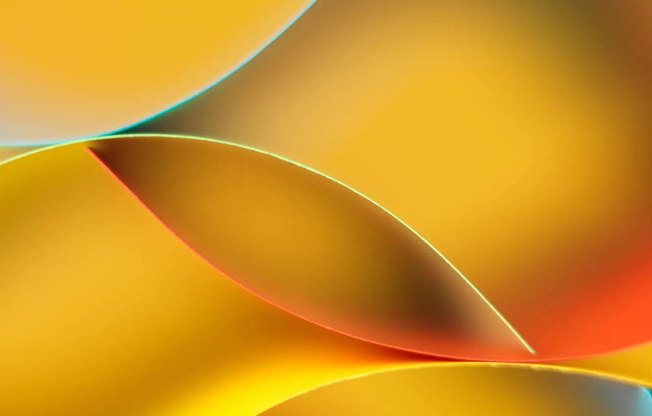Photo wallpaper yellow, abstraction, strip, pattern