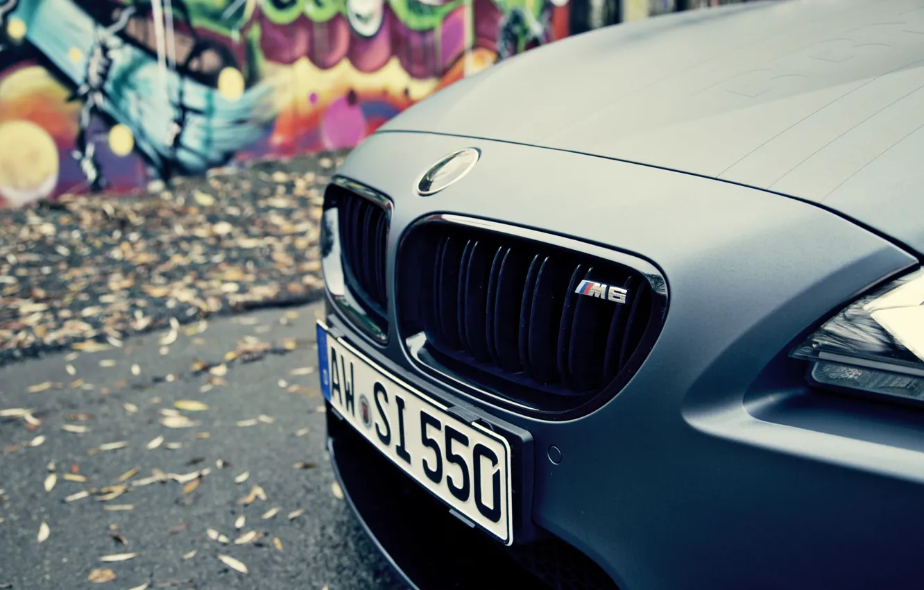Photo wallpaper room, BMW, grille, car, the front, Cabrio