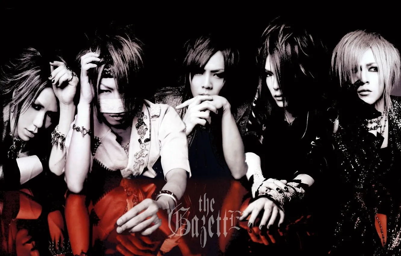 Photo wallpaper The GazettE, J-Rock, Reita, Japan, Ruki, Kai, To uruh, aoi