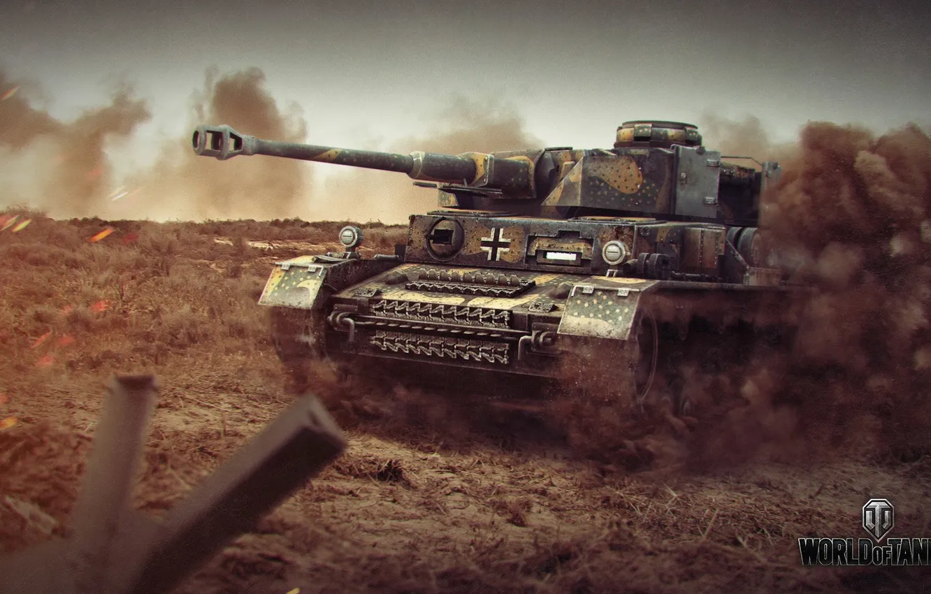 Photo wallpaper Germany, tank, Germany, WoT, tank, World of Tanks, Pz.Kpfw. IV, tanks