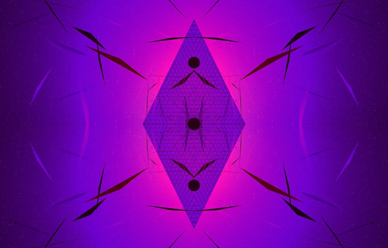 Photo wallpaper purple, background, backlight, figure