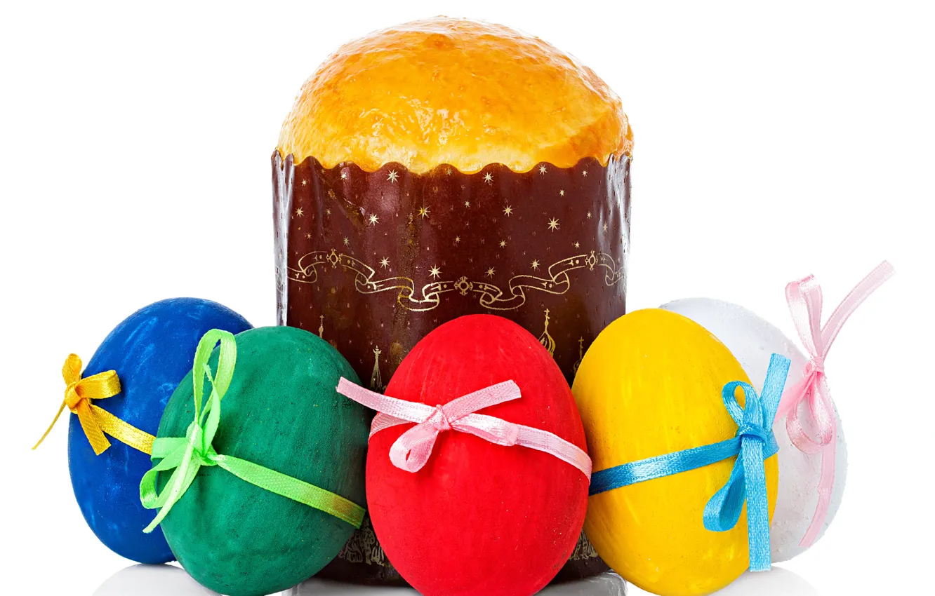 Photo wallpaper eggs, Easter, Easter eggs