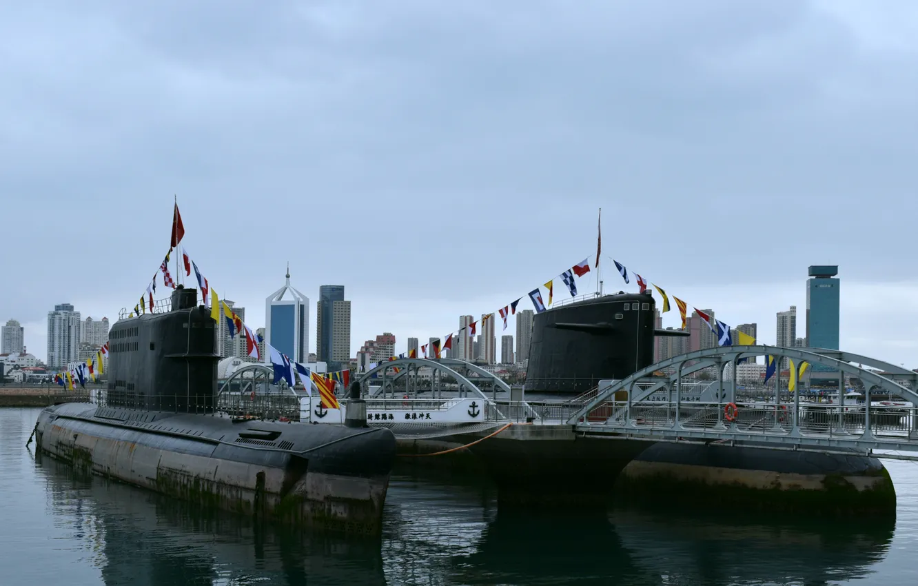 Photo wallpaper China, Museum, naval, Qingdao
