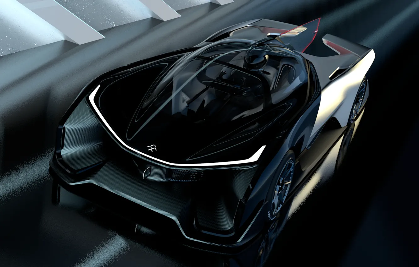 Photo wallpaper Concept, Supercar, FFZERO1, Faraday Future