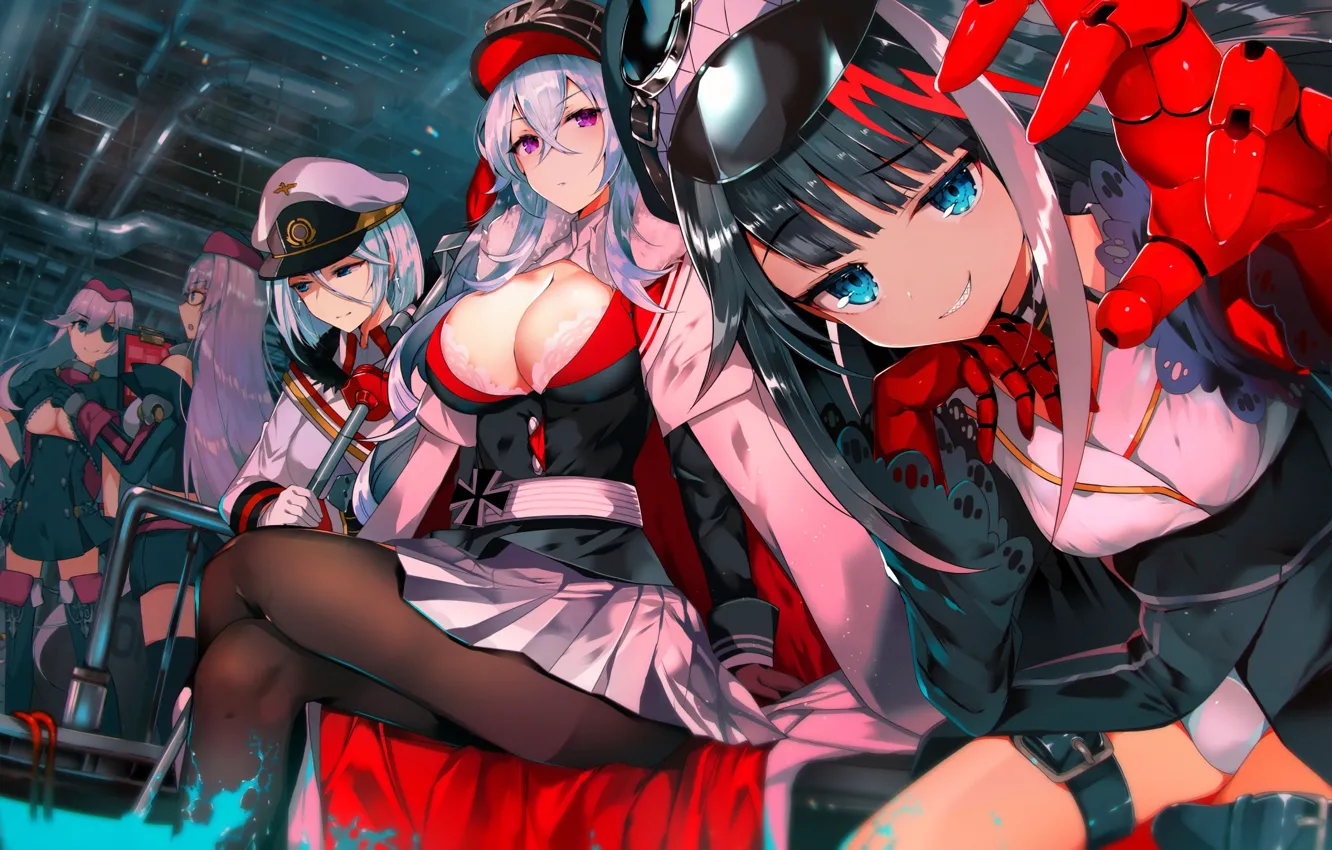 Photo wallpaper girls, Anime, characters, Azur Lane