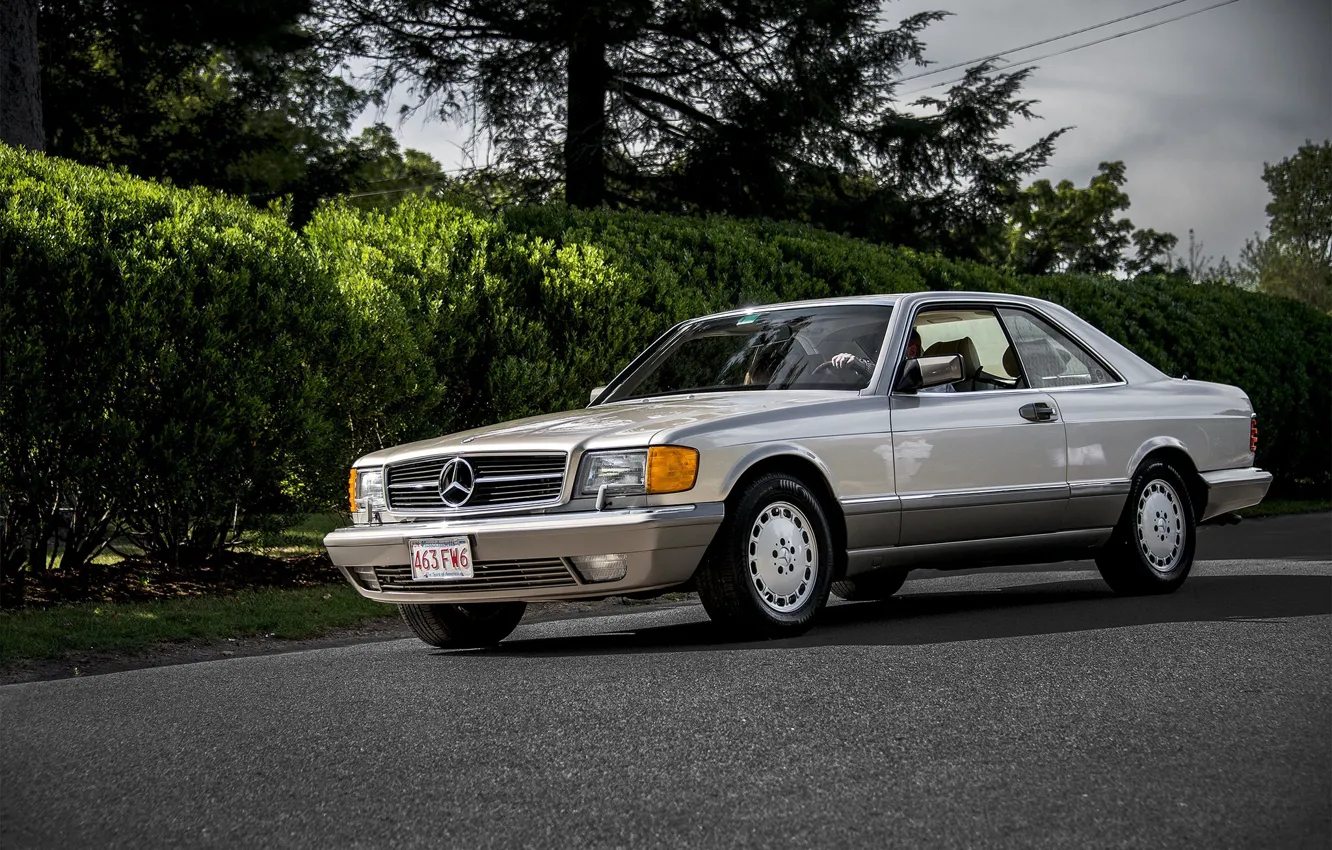 Photo wallpaper Mercedes-Benz, 560 sec, C126