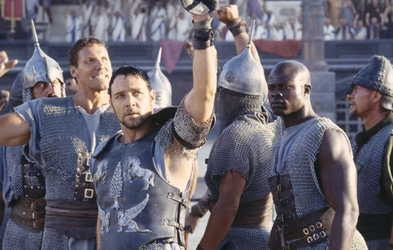 Photo wallpaper Gladiator, Maximus, Maximus, Gladiator, Russell Crowe, Russell Crowe