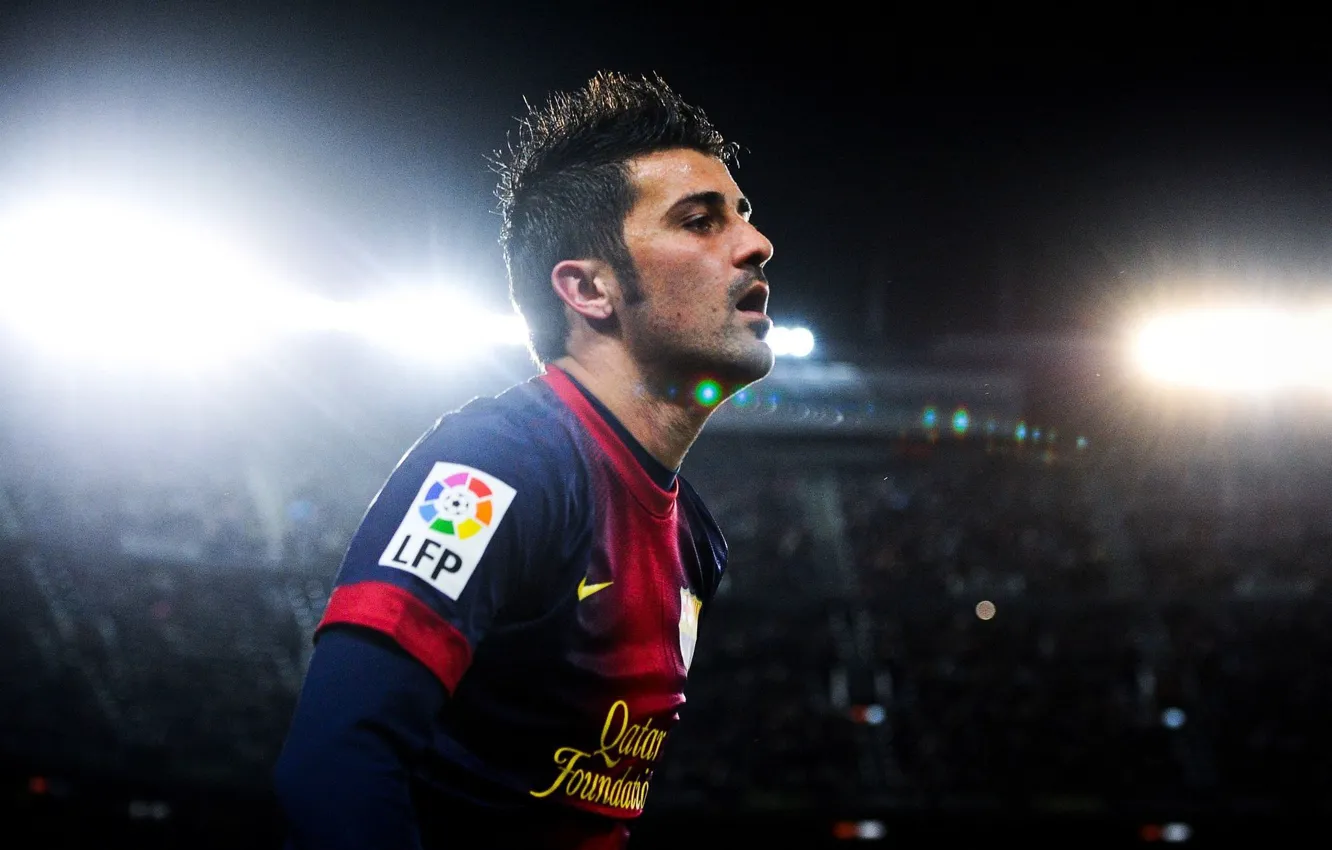 Photo wallpaper football, sport, football, Barcelona, Barcelona, David Villa, David Villa, Camp Nou