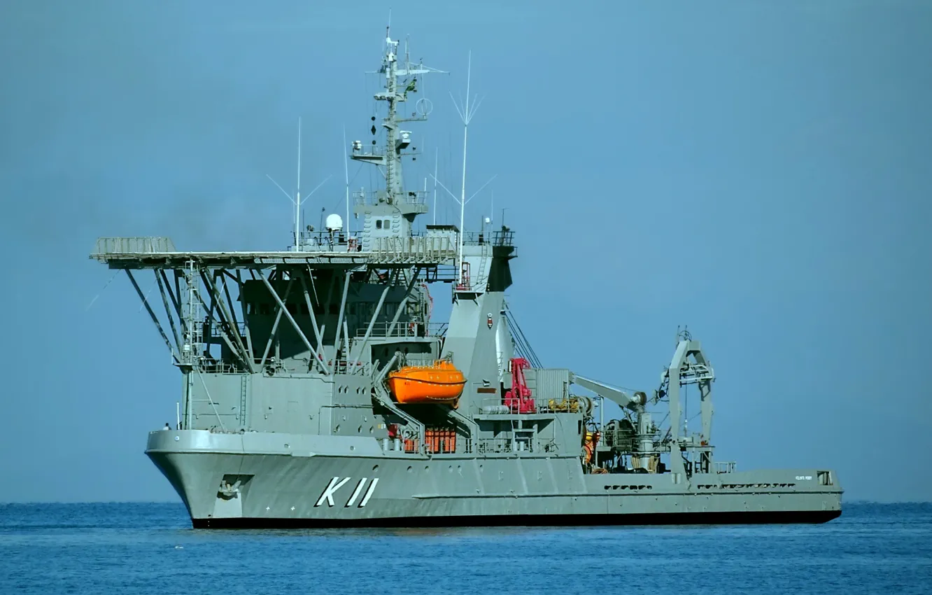 Photo wallpaper Brazilian Navy, rescue ship, Felinto Perry