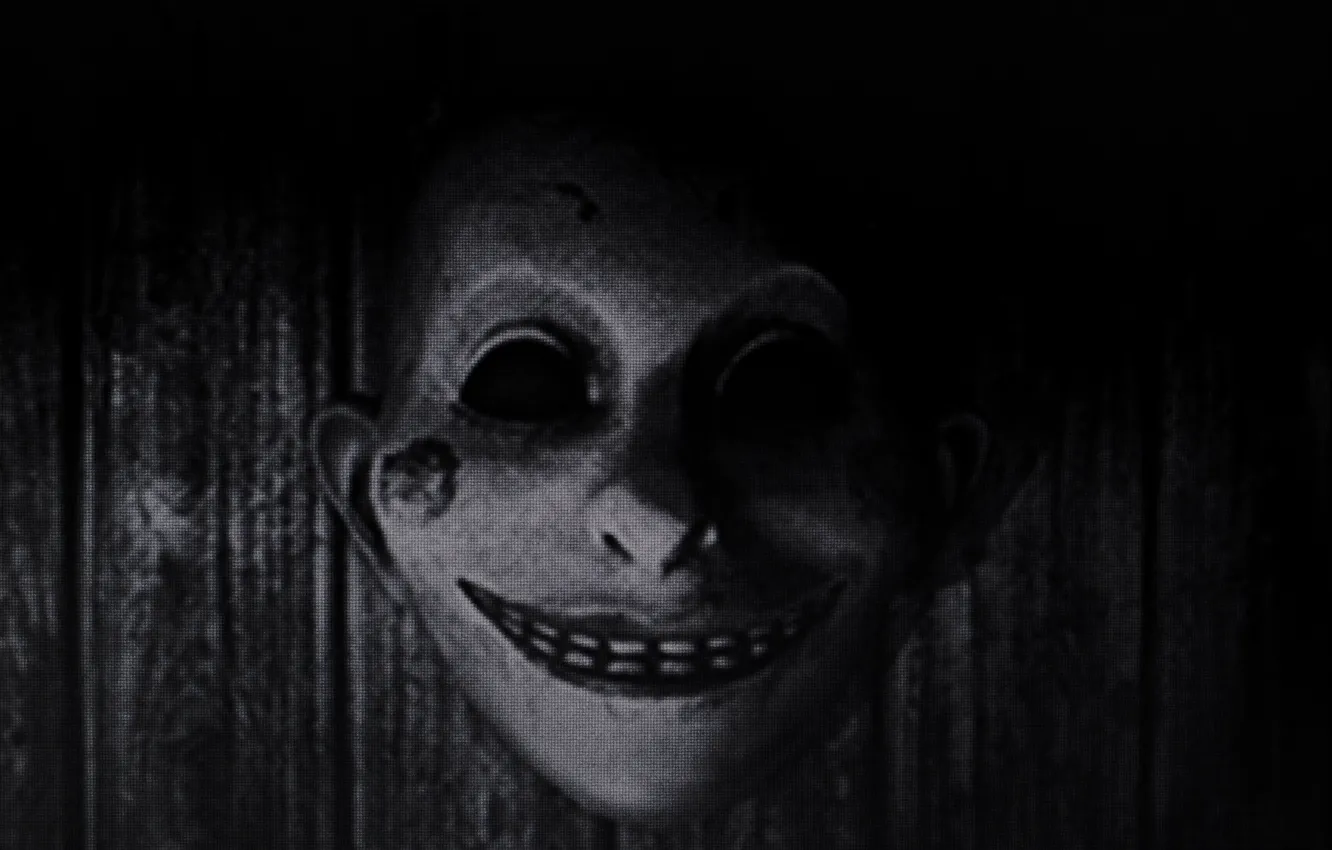 Photo wallpaper smile, mask, horror, the evil within