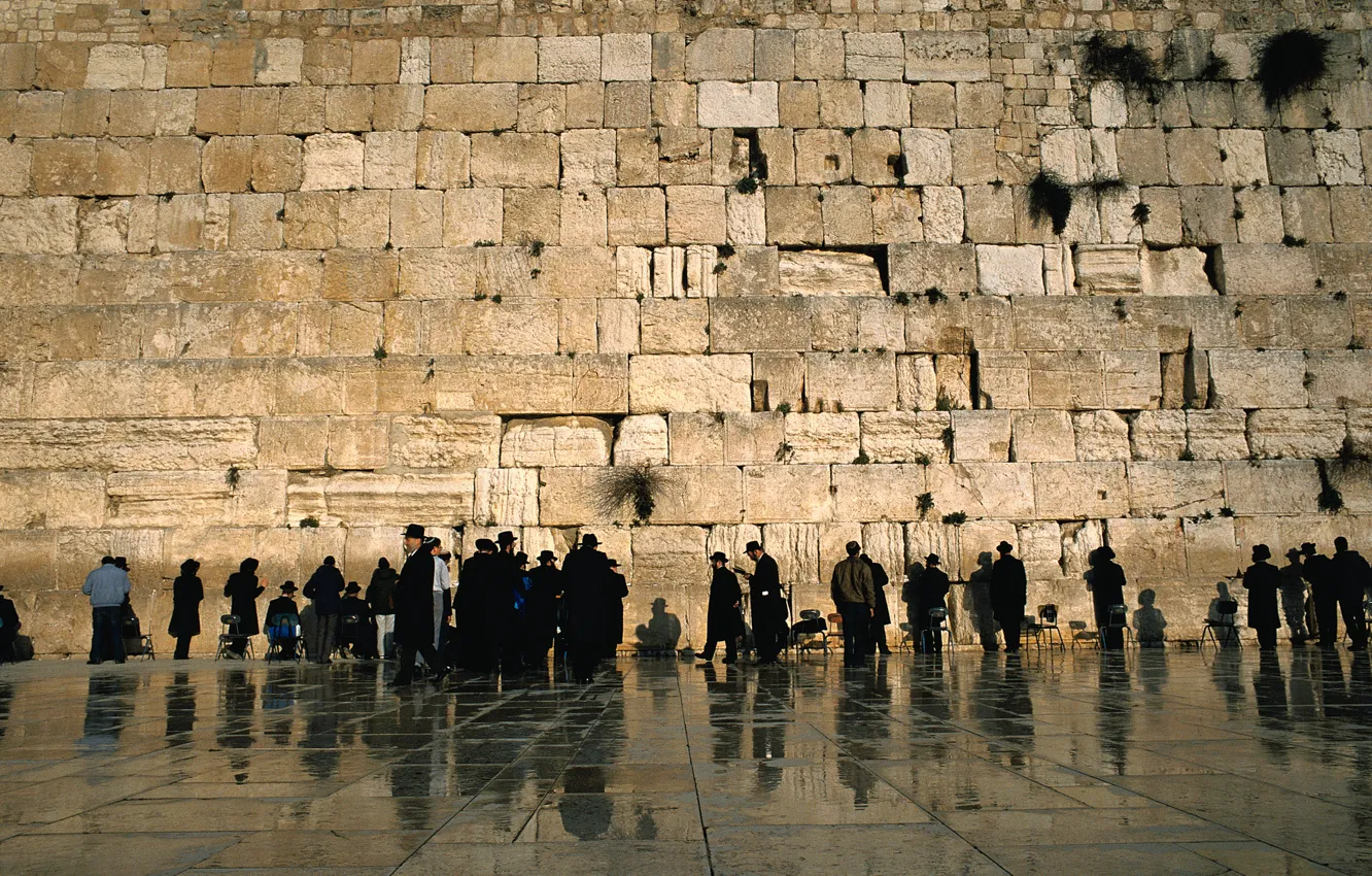 Photo wallpaper wall, Jerusalem, Wailing Wall