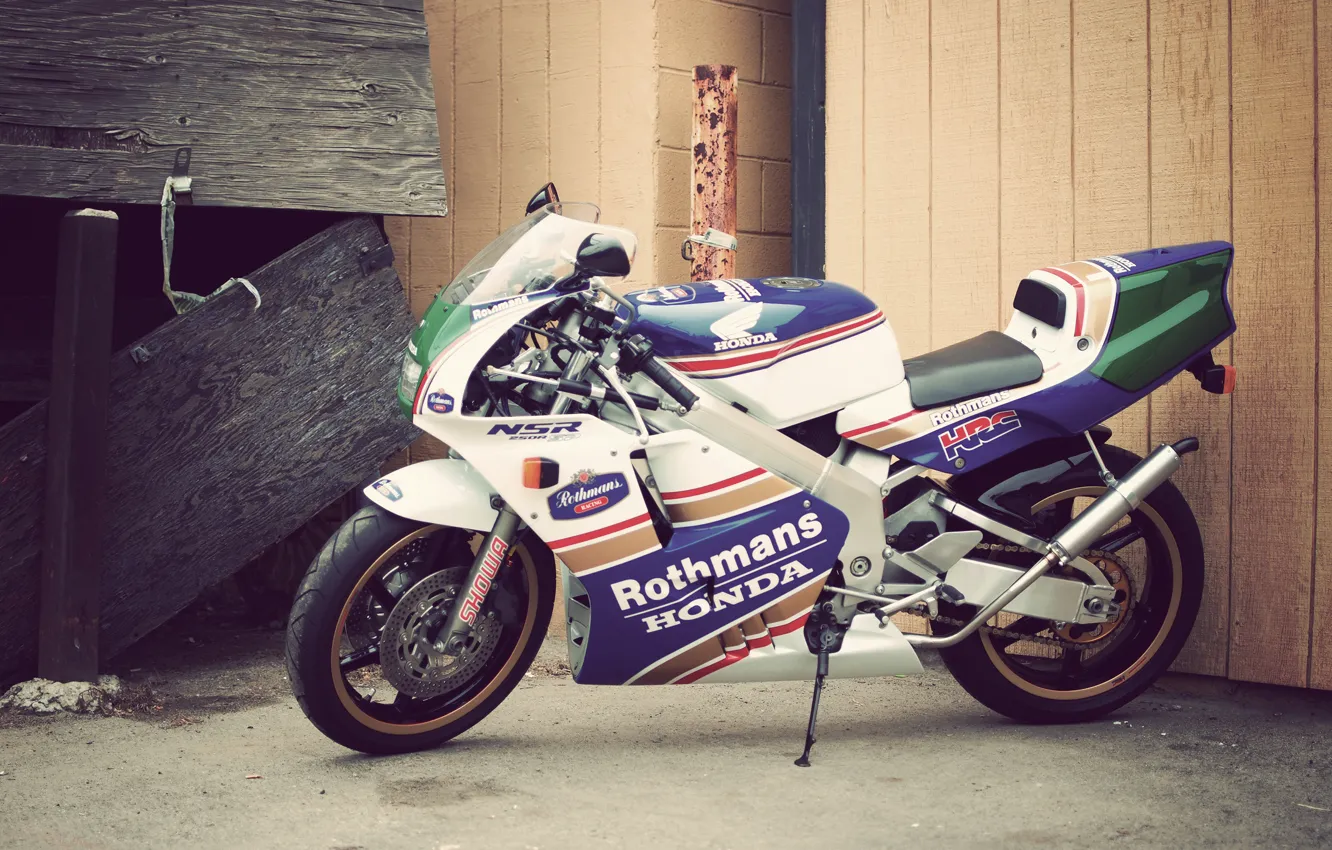 Photo wallpaper honda, sportbike, nsr, 250r